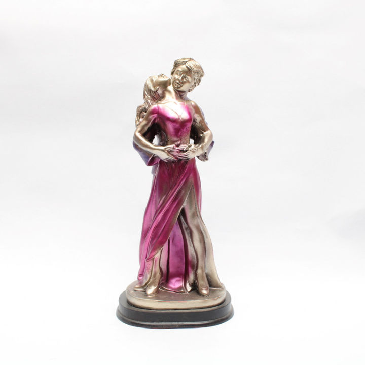 Purple Man & Women Showpeice