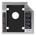 Universal Second HDD Caddy 9.5mm SATA Slim Hard Drive For Laptop CD DVD Optical Drive Bay. 