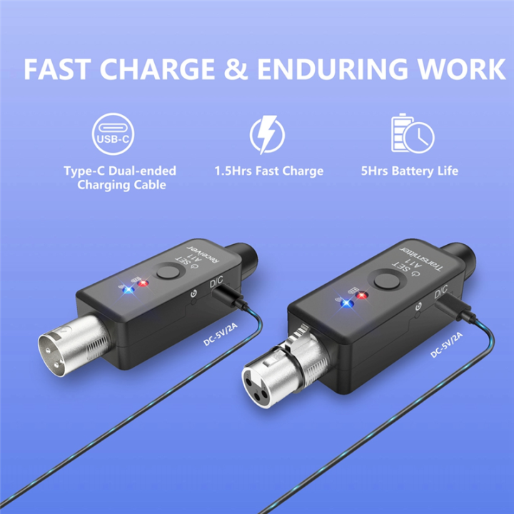 (GGBR)%20A11%20Wireless%20Microphone%20Transmitter%20Receiver%202.4Ghz,%20XLR%20Microphone%20Wireless%20System,%20Wireless%20Mic%20Adapter%20for%20Audio%20Mi%20-%20Image%203