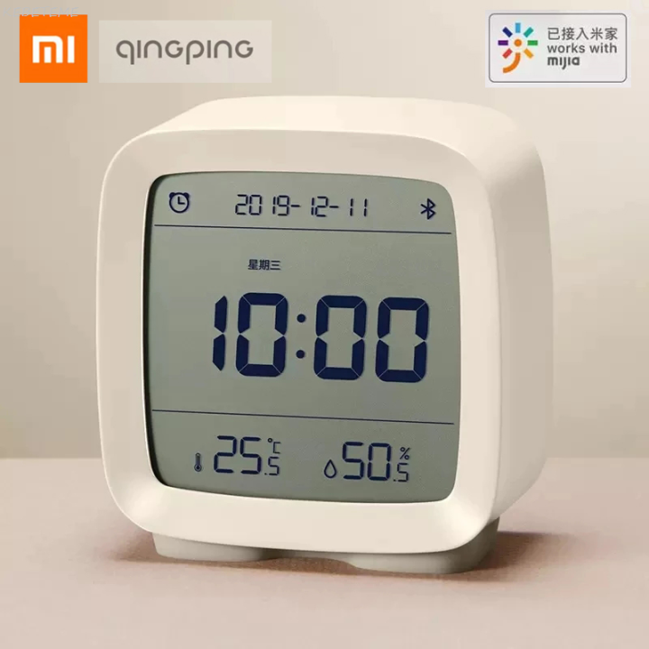 KEBETEME%20Xiaomi%20Cleargrass%20Bluetooth%20Alarm%20Clock%20Temperature%20Humidity%20Display%20LCD%20Screen%20Adjustable%20Nightlight%20With%20Mijia%20APP%20Smart%20Home%20-%20Image%202