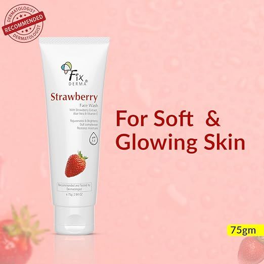 Fix%20Derma%20Strawberry%20Face%20Wash%2075g%20%20For%20Normal%20to%20Dry%20Skin%20%20with%20Vitamin%20E%20&%20Strawberry%20Extract%20-%20Image%202