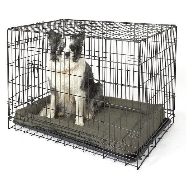 Foldable 2.5ft Bold Wire Pet Cage For Dogs Cats 78cm