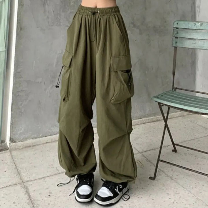 Ladies Parasuit Cargo Pants