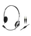 Creative Hs-320 On Ear Headphone With Mic - (Black/Silver). 