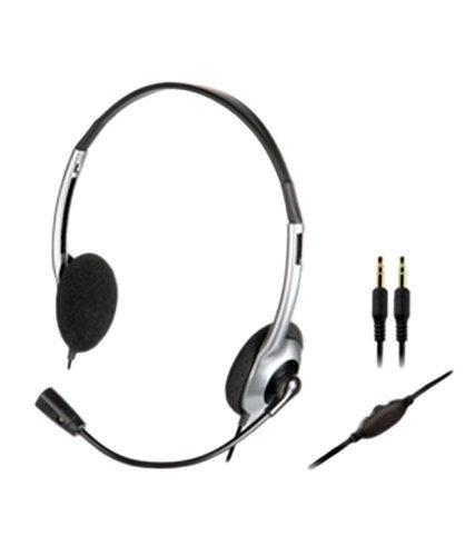 Creative Hs-320 On Ear Headphone With Mic - (Black/Silver)