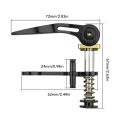 Durable Aluminum Alloy Bike Seatpost Clamp Lightweight Quick Release Folding Cycle Seatpost Clamp High Strength Handle Seatpost Clamp for 3sixty/Brompton Folding cycle Bike Upgrade or Replacement Part. 