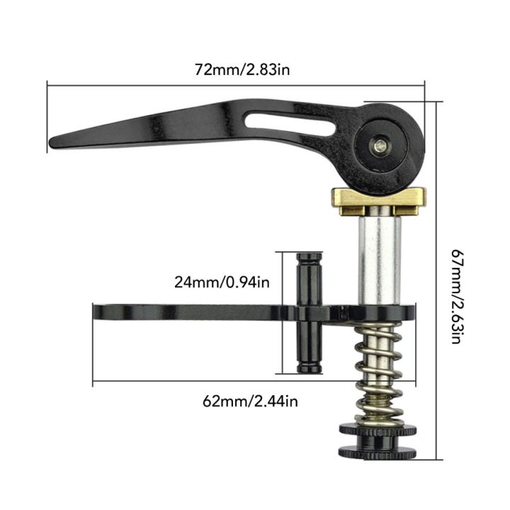 Durable%20Aluminum%20Alloy%20Bike%20Seatpost%20Clamp%20Lightweight%20Quick%20Release%20Folding%20Cycle%20Seatpost%20Clamp%20High%20Strength%20Handle%20Seatpost%20Clamp%20for%203sixty/Brompton%20Folding%20cycle%20Bike%20Upgrade%20or%20Replacement%20Part%20-%20Image%202