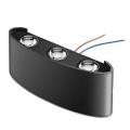 RGB Outdoor/Indoor 3 Plus 3 Up Down Wall Light. 