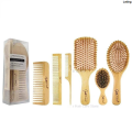 LutingHigh Quality Wooden Bamboo Hair Brush Air Massage Comb Anti-static Scalp Combs Airbag Hairdressing Healthy Reduce Hair Loss Styling Tools. 