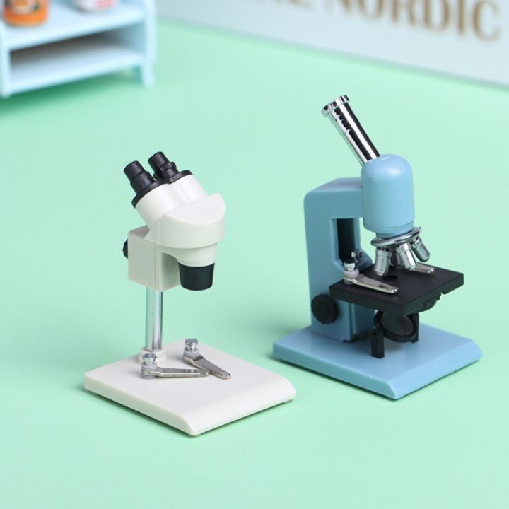 Mini Science Laboratory Accessories Microscope Mini Toys Micro Model ...
