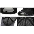 1Pcs New Mesh Men Hat Breathable Polyester Summer Hat Large Brim Adjustable Baseball Cap Outdoor Sport. 