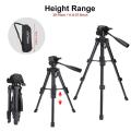 Kingjoy Vt-850 28 Inch 3 Section Aluminum Alloy Professional Camera Tripod For Photography. 