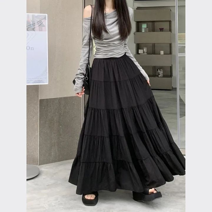 Plain%20long%20%20Cotton%20Skirt%20for%20Women%20-%20Image%204