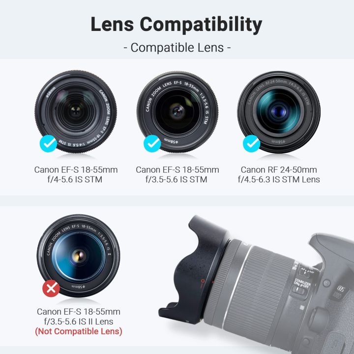 Canon%20EF-S%2018-55mm%20STM%20Lens%20Protection%20Combo%20Set(Lens%20Hood%20EW-63C,%20Lens%20Cap,%20UV%20Lens%20Filter)%20-%20Image%202