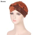 Lady Braid Head Wrap Indian Cancer Hat Turban Hat Chemo Cap Sleep Cap. 