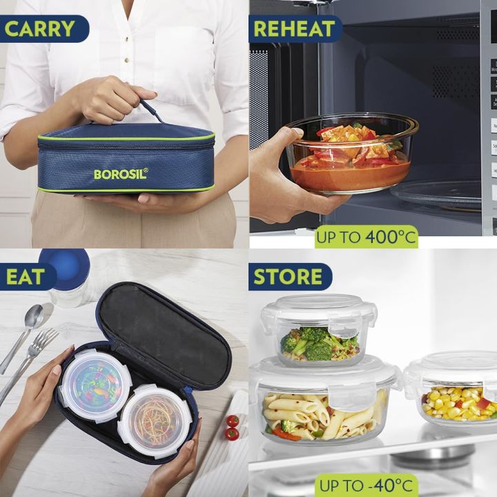 Borosil%20Glass%20Lunch%20Box,%20Microwave%20Safe%20Office%20Tiffin%20(400%20ml)%20With%20Bag%20-Set%20of%202%20-%20Image%202