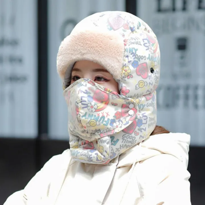 Women%20Girls%20Faux%20Fur%20Ski%20Cap%20Bomber%20Hats%20Ushanka%20Russian%20Earflap%20Bonnet%20Trapper%20Hat%20-%20Image%203