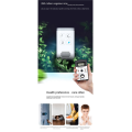 3X Mini Air Purifier Generator Purification Home Bathroom Toilet Deodorizer Pet Deodorizer Air Ionizer US Plug. 
