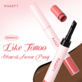 MAANGE MAGEFY 2-in-1 Creamy Brow Pomade Smudge-Proof Clump-Free Cream Eyebrow Liquid Pencil MF-E06. 