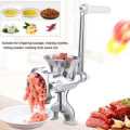 Manual Meat Mincer Machine Handy Rotate Aluminium Keema machine For Momo Meat Balls Hamburgers. 