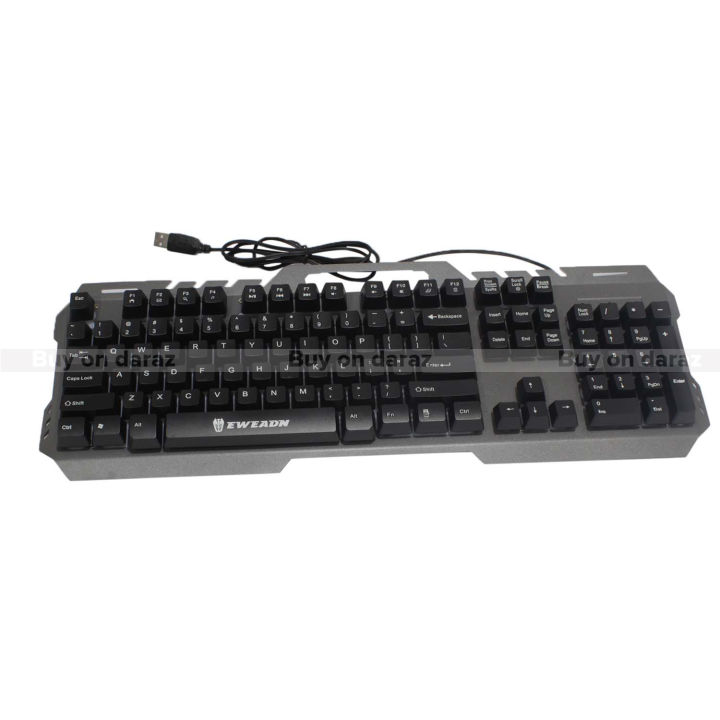 Eweadn Gt-5 Metal Backlight Gaming Keyboard
