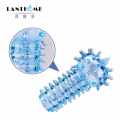 Dig,Dig Smart Finger Big Dotted Massage Reusable Condoms Women Masturbation Finger Condom. 