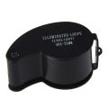 40x 25mm Eyes Optical Glass Loupe Magnifier Magnifying LED Light. 