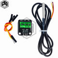 DS18B20 Temperature Sensor Module Kit Waterproof 100CM Digital Sensor Cable Stainless Steel Probe Terminal Adapter For Arduino. 