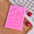 Border Silicone Mold Fondant Mold Cake Decorating Tools Chocolate Gumpaste Molds Podazz. 