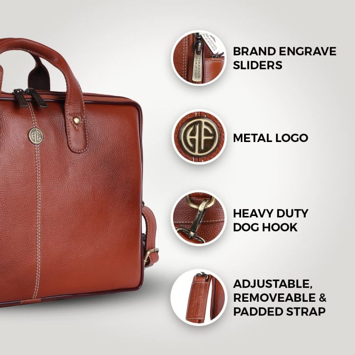 Hammonds%20Flycatcher%20Genuine%20Leather%20Bag%20For%2013%20inch%20Laptop%20-%20Image%207
