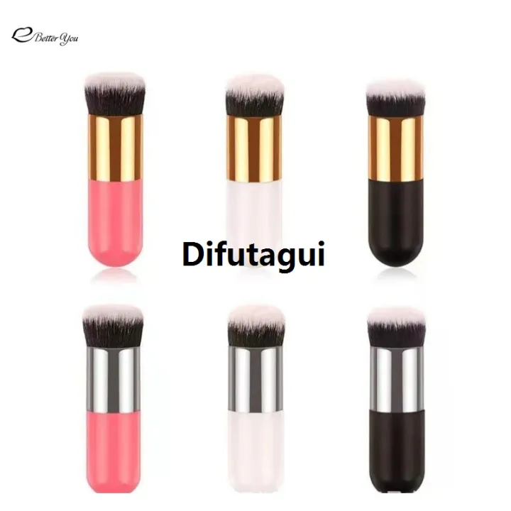 Difutagui%201%20PC%20Small%20Fat%20Pier%20Makeup%20Brush%20Soft%20Portable%20Foundation%20BB%20Cream%20Original%20Brush%20Cosmetic%20Tool%20Professional%20Facial%20Maquiagem%20Tools%20-%20Image%203