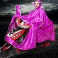 Waterproof Raincoat Adults Single-Person Poncho Transparent Hood. 
