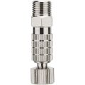 Airbrush Quick Release Disconnect Quick Coupler Plug Fitting with 5 Male Fittings, 1/8 Inch BSP Male Female Coupling Set. 
