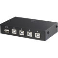 4 Port Usb 2.0 Scanner Printer Manual Sharing Switch Box Hub For Pc Computer. 