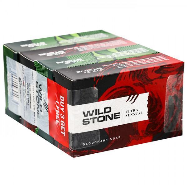 WildStone  Forest Spice & Ultra Sensual Soap Combo (125 g Each)