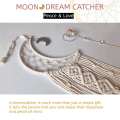 Dream Catcher, Moon Dream Catcher with Light. 