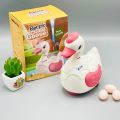 Electric Egg Laying Crawling Goose/Duck Toy With Lights And Music For Kids Multicolor. 