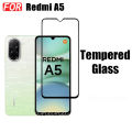 3 IN 1 Redmi A5 Tempered Glass Film For Redmi A4 Redmi 3 Full Cover Screen Protector Glass +Camera Lens Film+back film. 