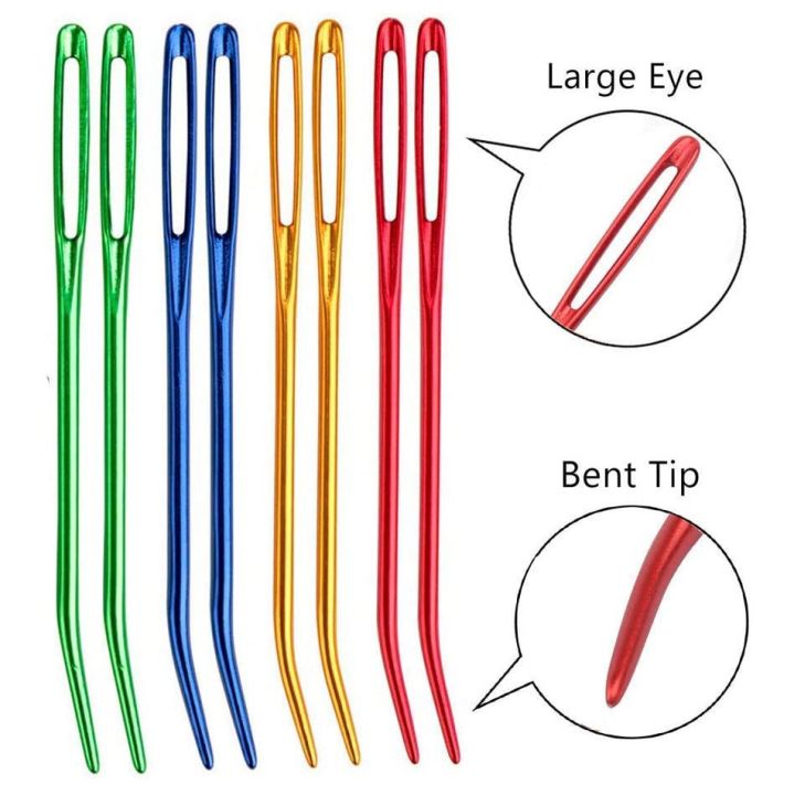 8PCS%20Yarn%20Needle,Weaving%20Needle%20Tapestry%20Needle%20Bent%20Needles%20for%20Crochet%20Large%20Eye%20Darning%20Needles%20for%20Knitting%20Crochet%20-%20Image%206
