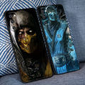 Kuying Fashion Samsung Galaxy S24 S21 Plus S22 Ultra 5G Lite Note 20 10 S20 FE S7 Bag Phone Case को लागि गेम Mortal Kombat. 