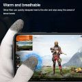 Anti Slip For Gaming PUBG Sweat Proof Finger Sleeves Gaming Gloves Fingertips Gloves Cover Phones Game Controller Hand Cover Game Controller. 