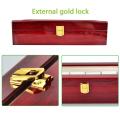 Wooden Watch Box-6 Wide Watch Slots Wood Clock Box Storage Organizer. 