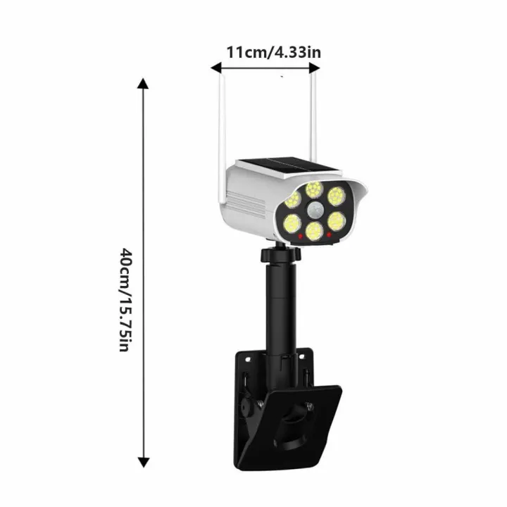 Human%20Body%20Induction%20Bidirectional%20Clip%20Solar%20Motion%20Sensor%20Light%203%20Modes%20360%C2%B0%20Adjustable%20Outdoor%20Light%20Wireless%20Simulation%20Camera%20Fence%20Clip%20On%20Light%20Street%20Lighting%20-%20Image%204