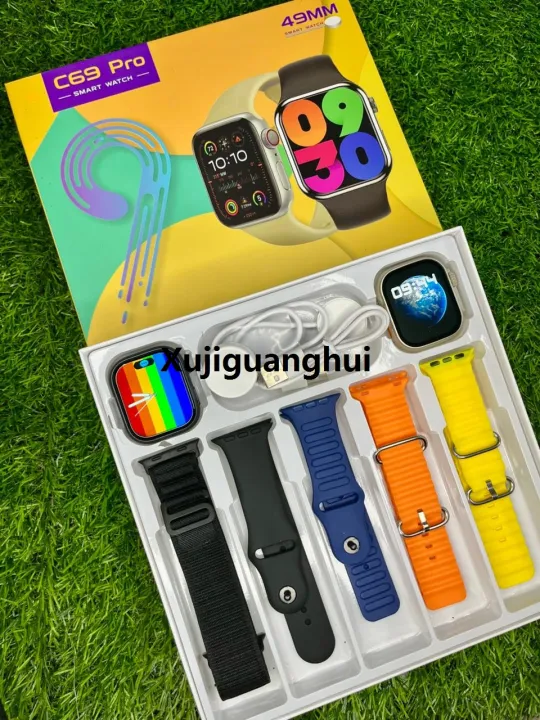 Xujiguanghui New Model Double Watch😍 Couple Smartwatch🤩 C69 Pro 1 ...