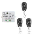 New style RF433 Remote Control Smart Wireless Lighting Switch 110V 220V Mini Module ON/OFF Transmitter For Led Light Bulb DIY Garage Doors. 