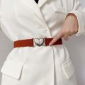 Exquisite High Quality Girl For Woman Love Heart Buckle Thin Belts Elastic Belts Waist Accessories Waistband. 