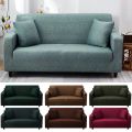 Stretch Sofa Slipcover 1-Piece Couch Soft Cover/ Furniture Protector(Three seater). 