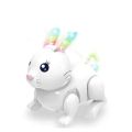 Light And Music Hopping/Walking Rabbit Toy For Baby Boys & Girls for Playing Fun , Birthday Gift Item. 