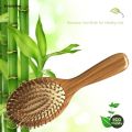 Sutuiying Air Cushion Comb With Bamboo Brush For Scalp Massage, Anti-static, No Hair Tangles Wooden Unique Design Massage Comb. 