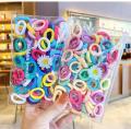 50 Pcs Mini Hair Ties For Toddler Girls, Tiny Baby Girls Hair Ties, Infant Hair Ties, Kids Hair Ties Bands And Baby Girls Ponytail Holders. 